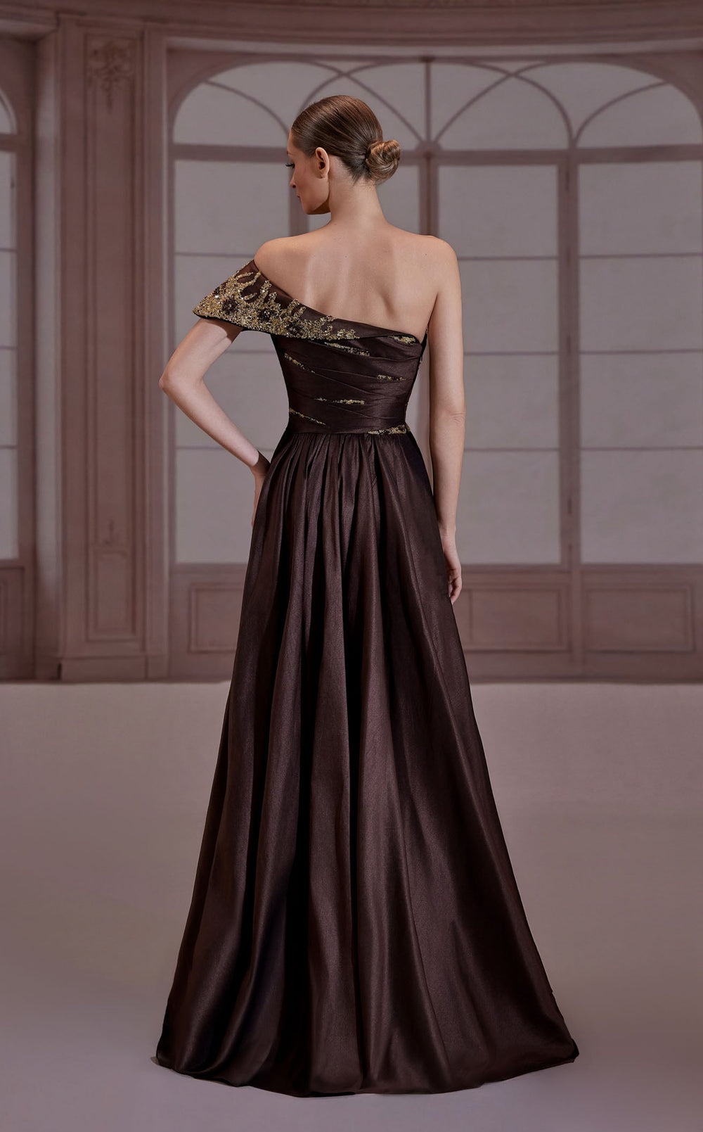 Exquisite Reverie Couture FW273 Dress detail view - VOLAKK