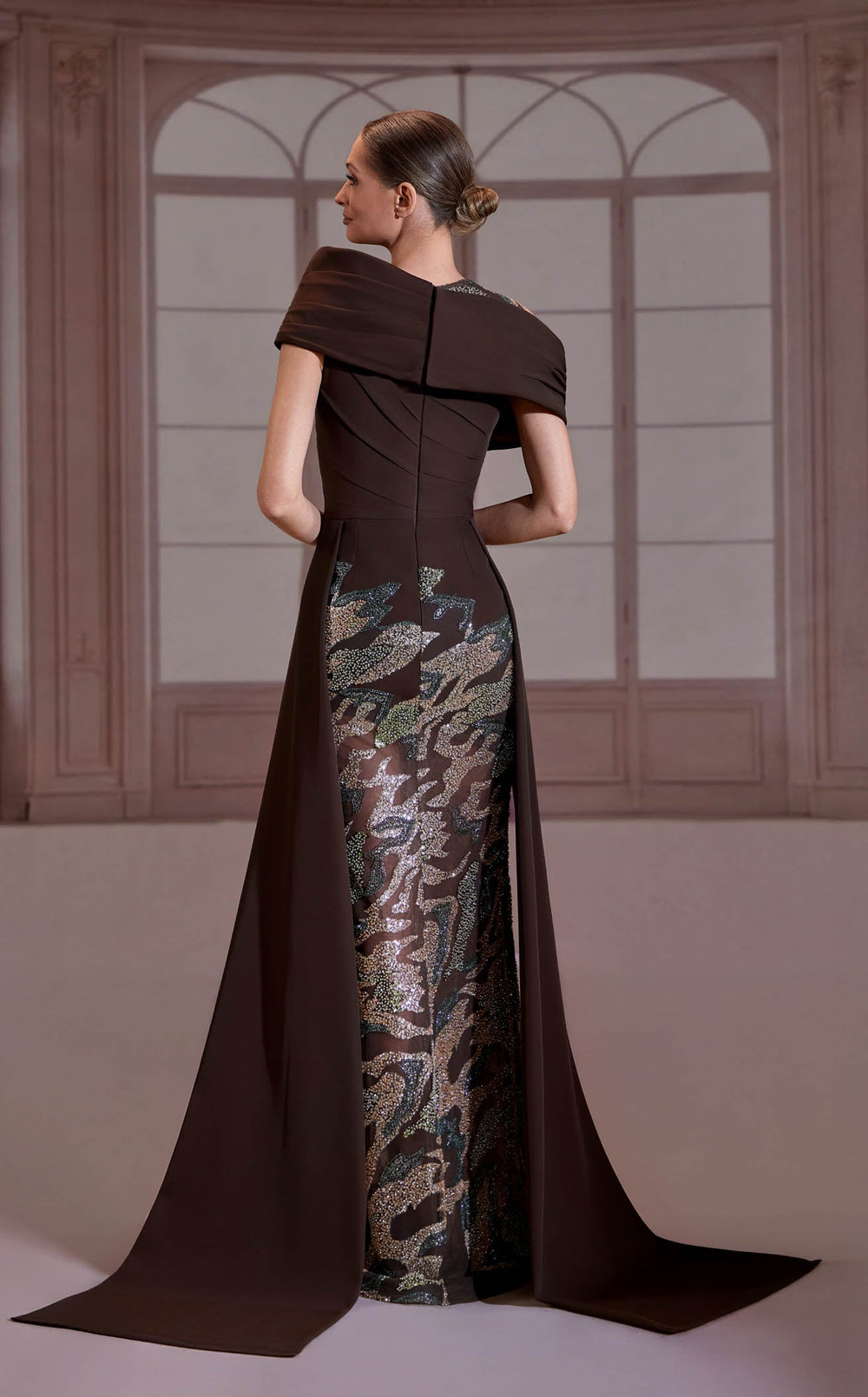 Exquisite Reverie Couture FW275 Dress detail view - VOLAKK