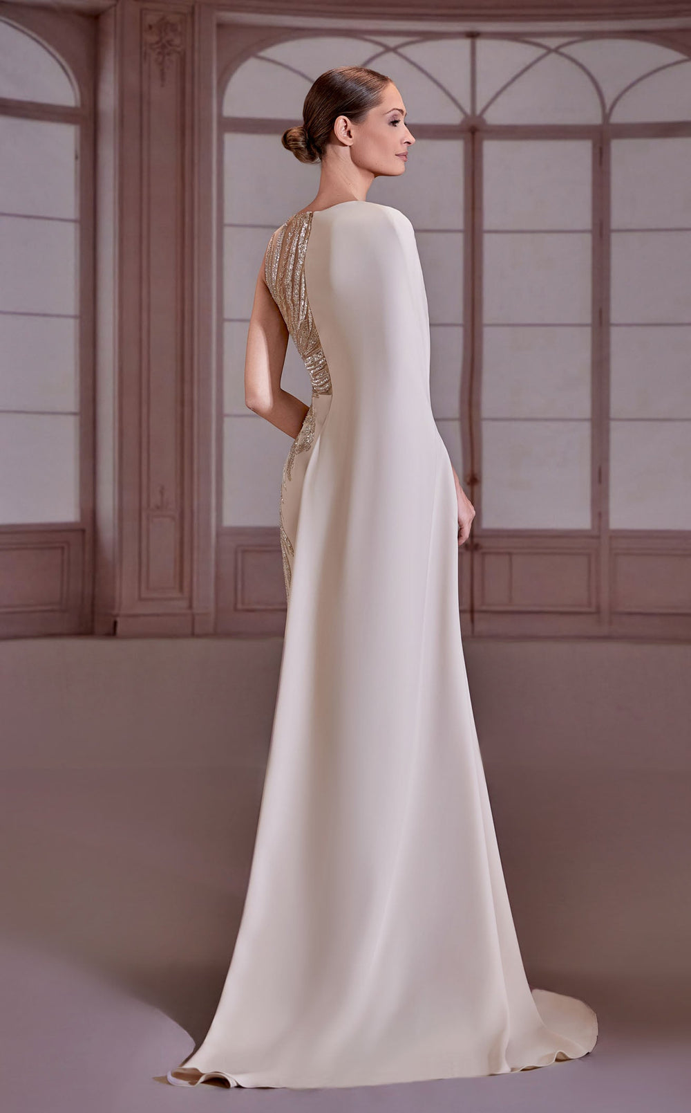 Exquisite Reverie Couture FW278 Dress detail view - VOLAKK