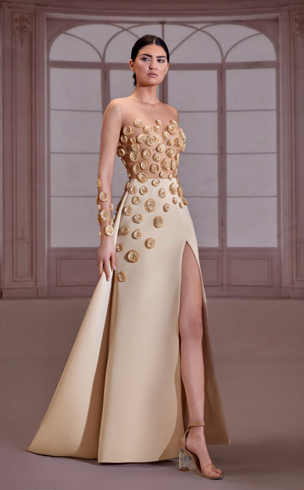 Reverie Couture FW281 Dress details - VOLAKK