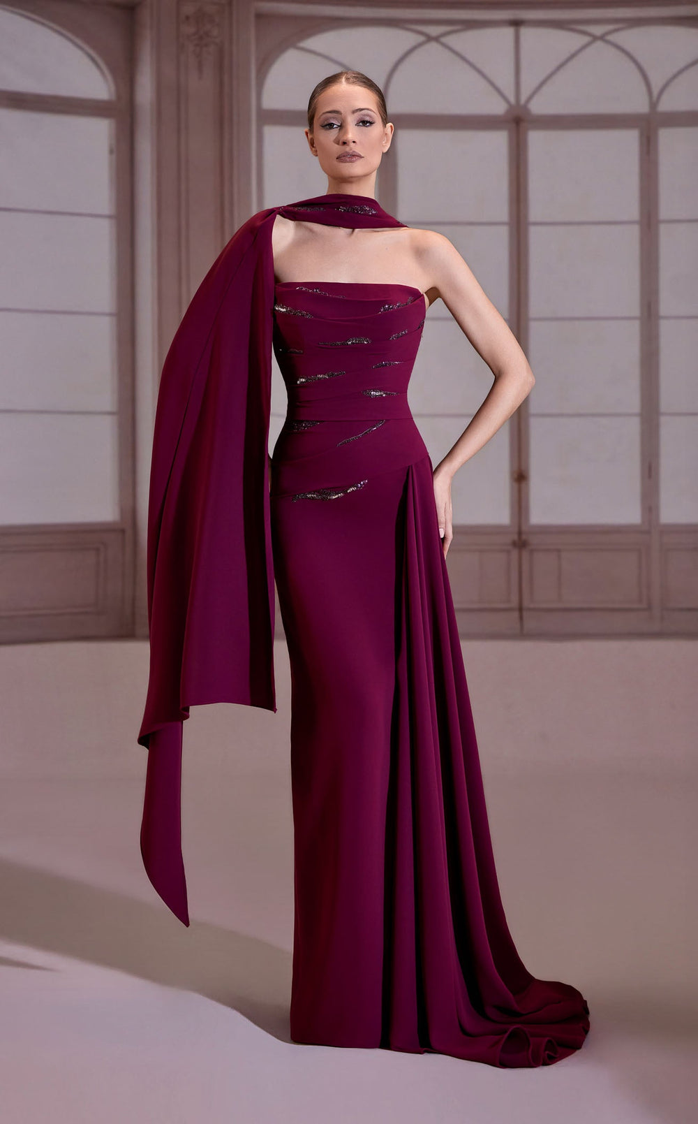 Reverie Couture FW284 Dress details - VOLAKK