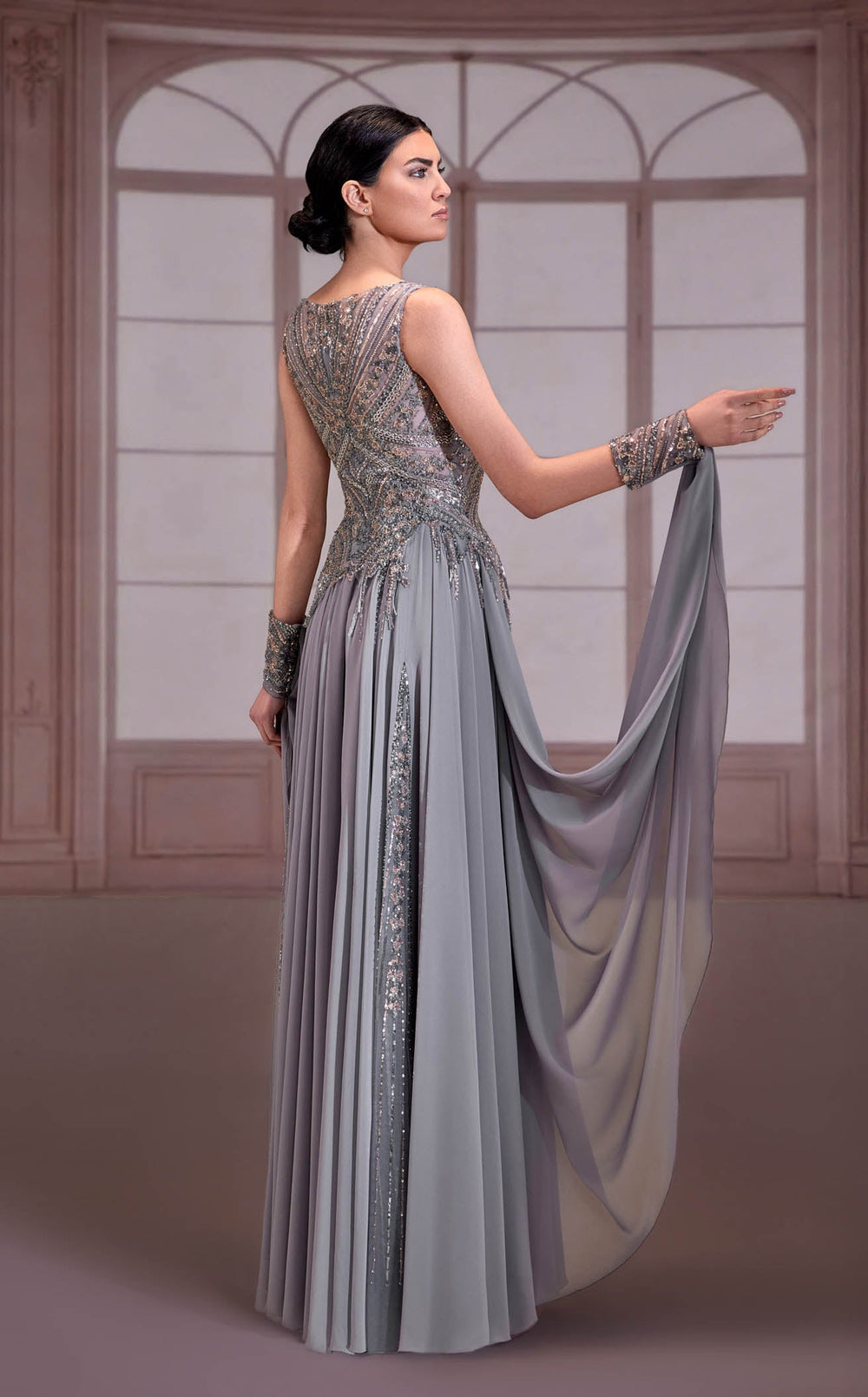 Reverie Couture FW287 Dress details - VOLAKK