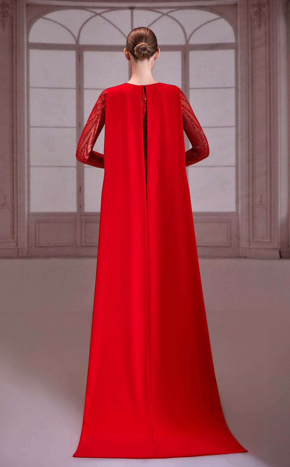 Exquisite Reverie Couture FW295 Dress detail view - VOLAKK