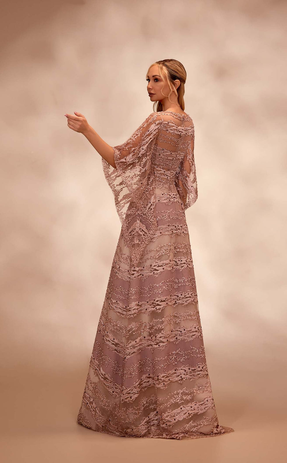 Exquisite Reverie Couture FW2 Dress detail view - VOLAKK