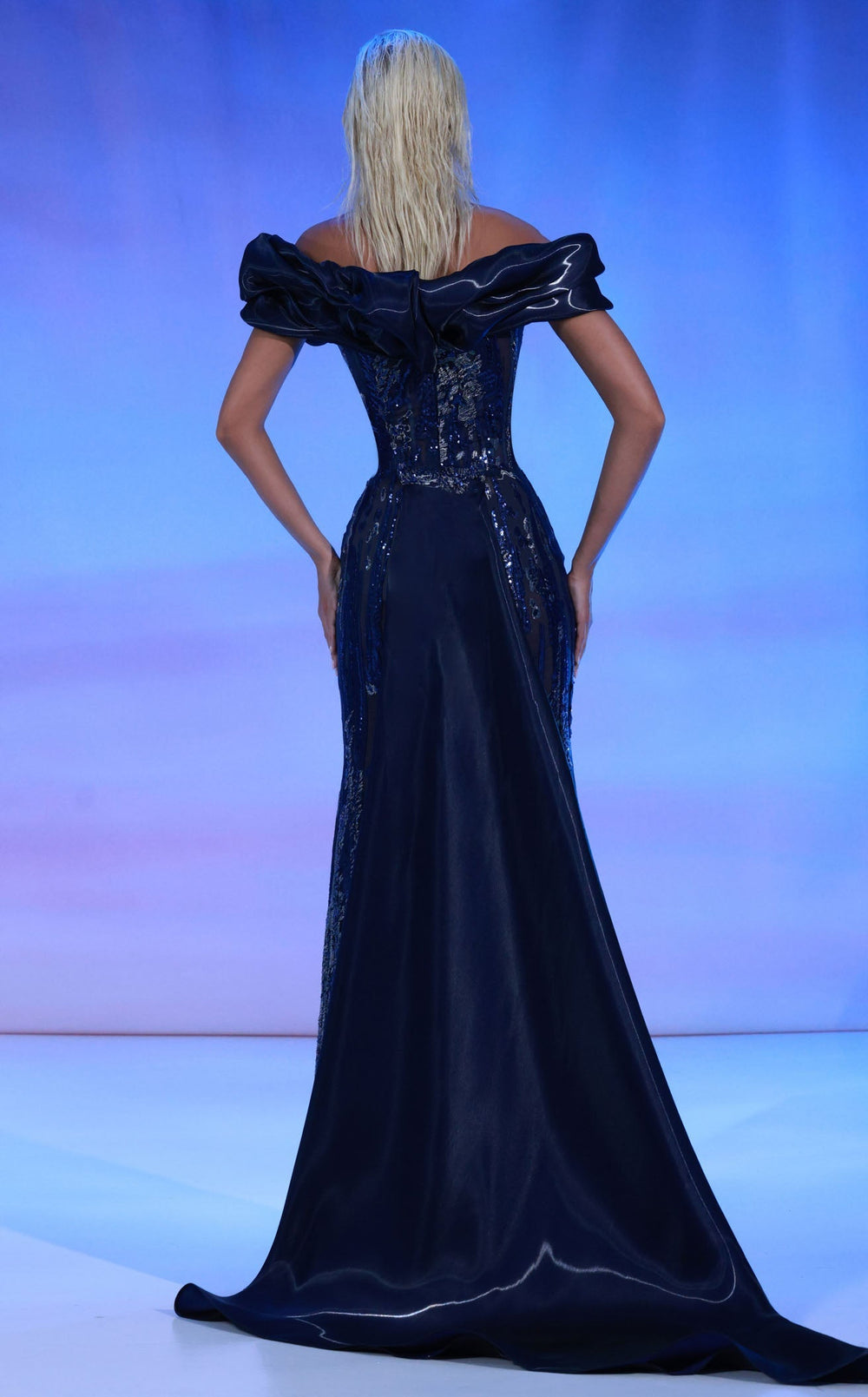 Exquisite Reverie Couture SS151 Dress detail view - VOLAKK