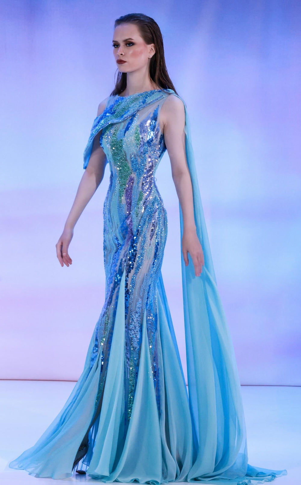 Reverie Couture SS160 Dress details - VOLAKK