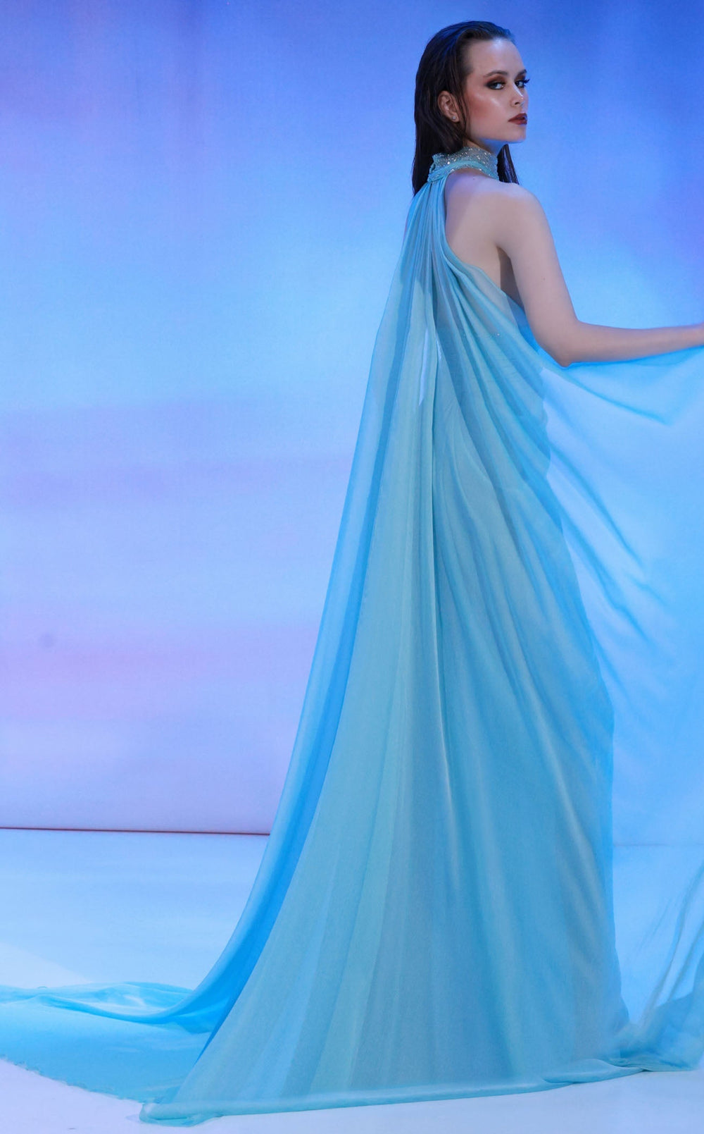 Exquisite Reverie Couture SS161 Dress detail view - VOLAKK