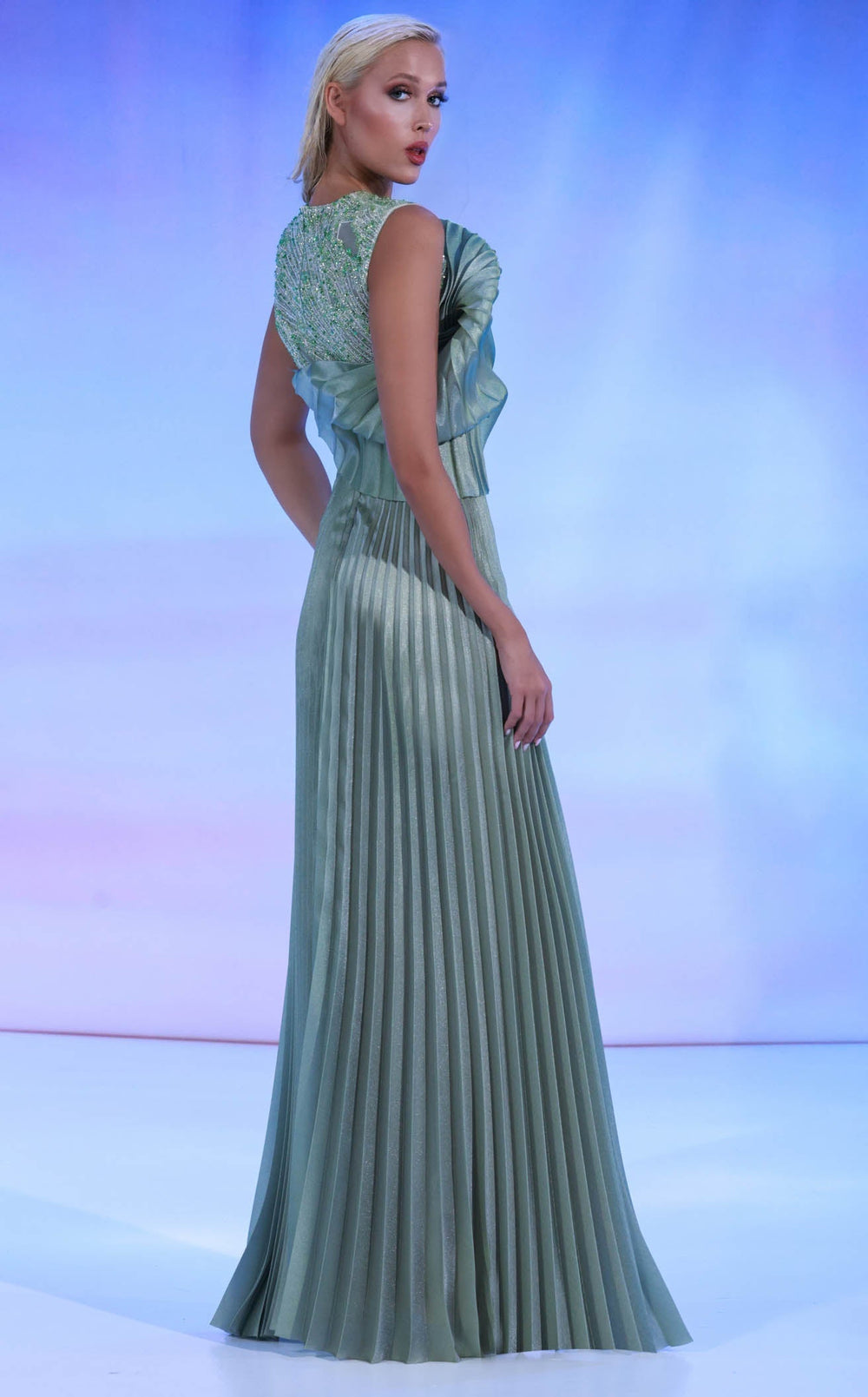Exquisite Reverie Couture SS169 Dress detail view - VOLAKK