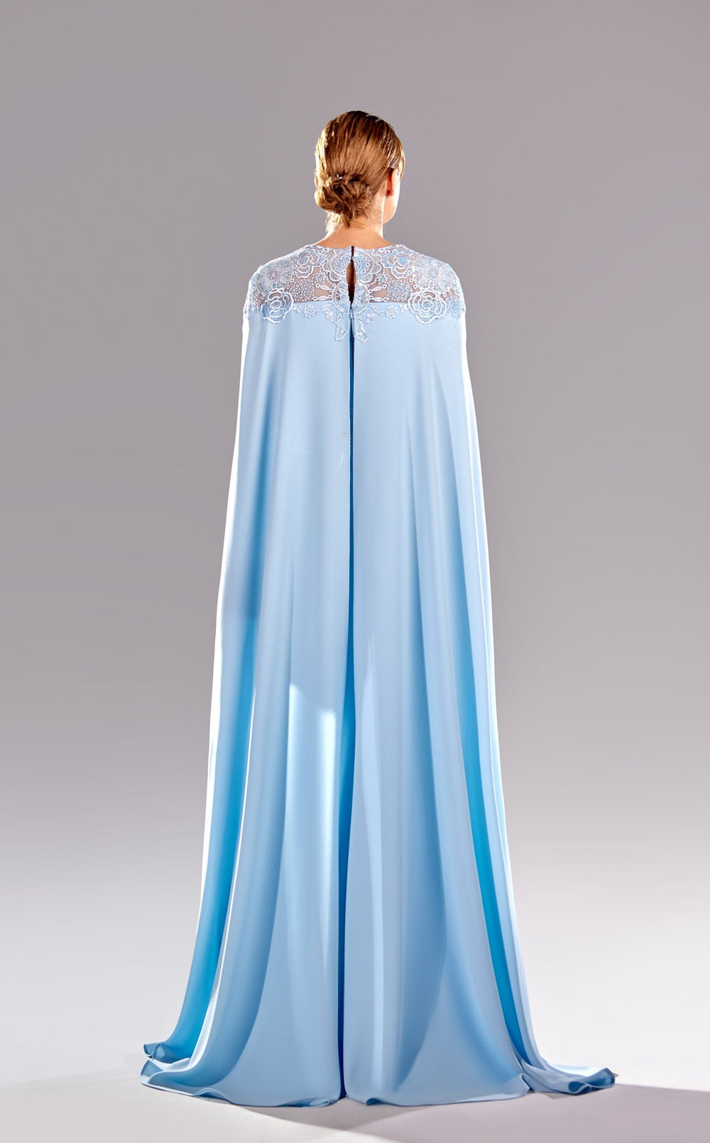Exquisite Reverie Couture SS24100 Dress detail view - VOLAKK