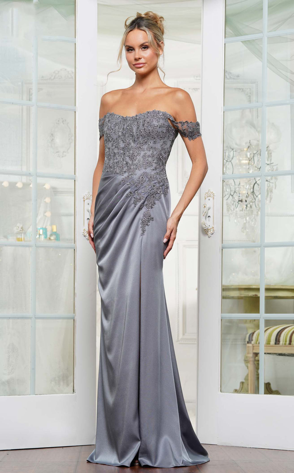 Exquisite Rina Di Montella RD3251 Dress detail view - VOLAKK