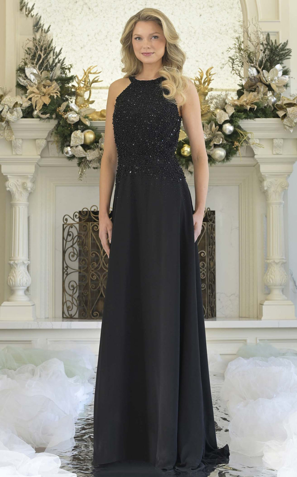 Exquisite Rina Di Montella RD3304 Dress detail view - VOLAKK