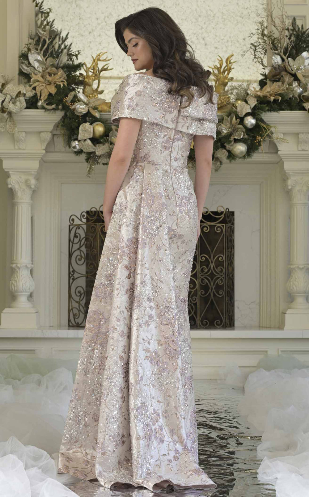 Exquisite Rina Di Montella RD3306 Dress detail view - VOLAKK