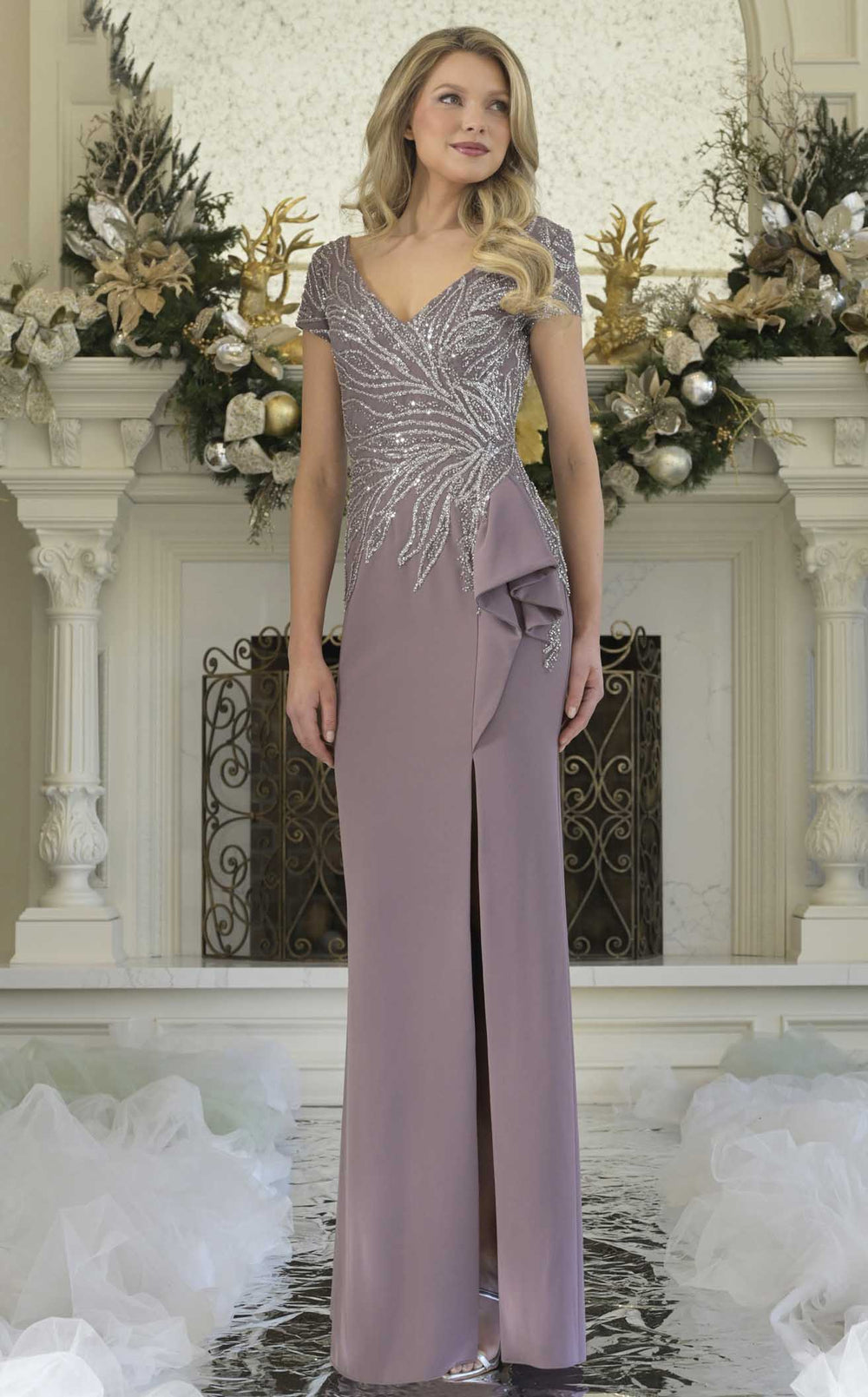 Exquisite Rina Di Montella RD3323 Dress detail view - VOLAKK
