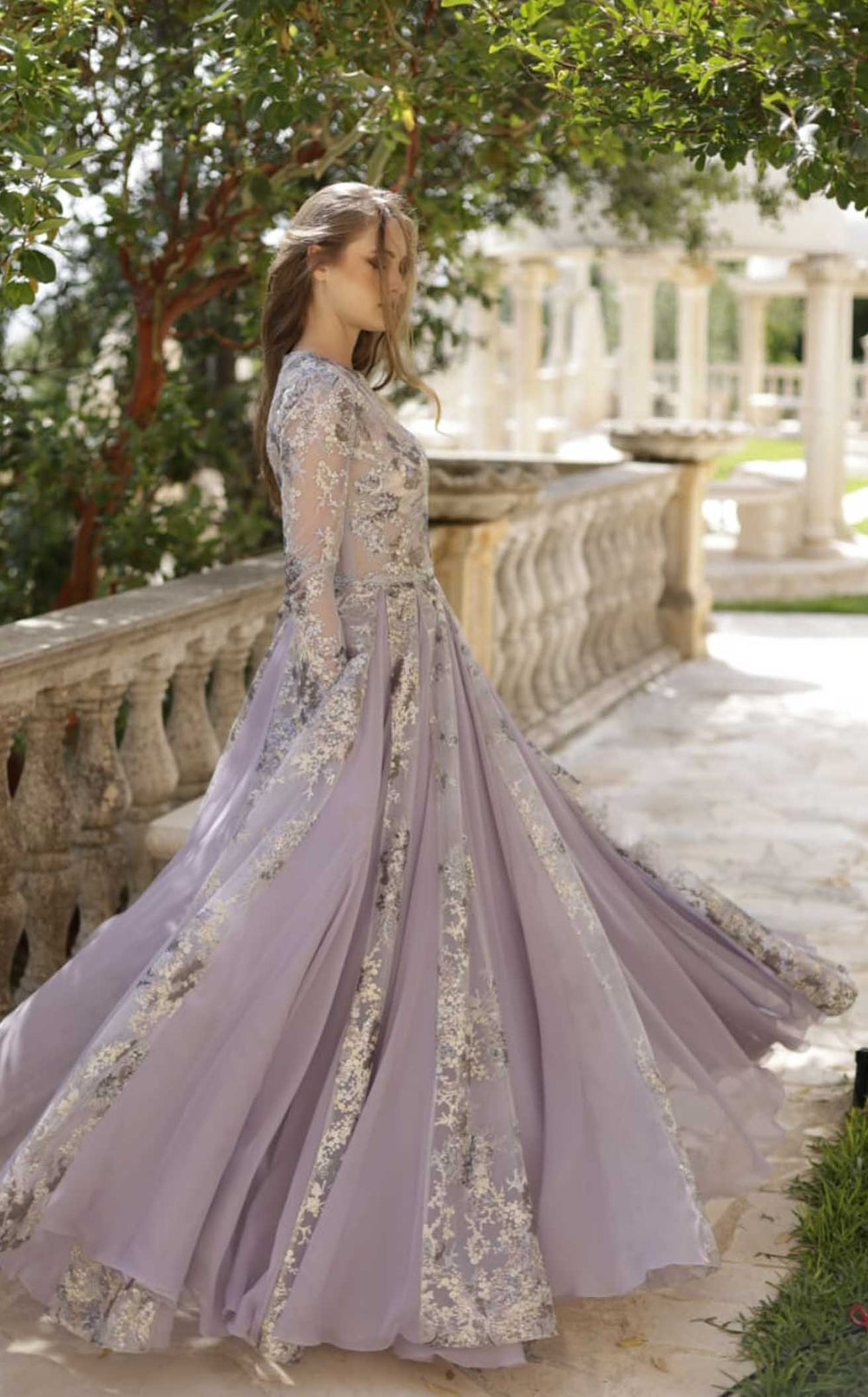Reverie Couture SS003 Dress details - VOLAKK