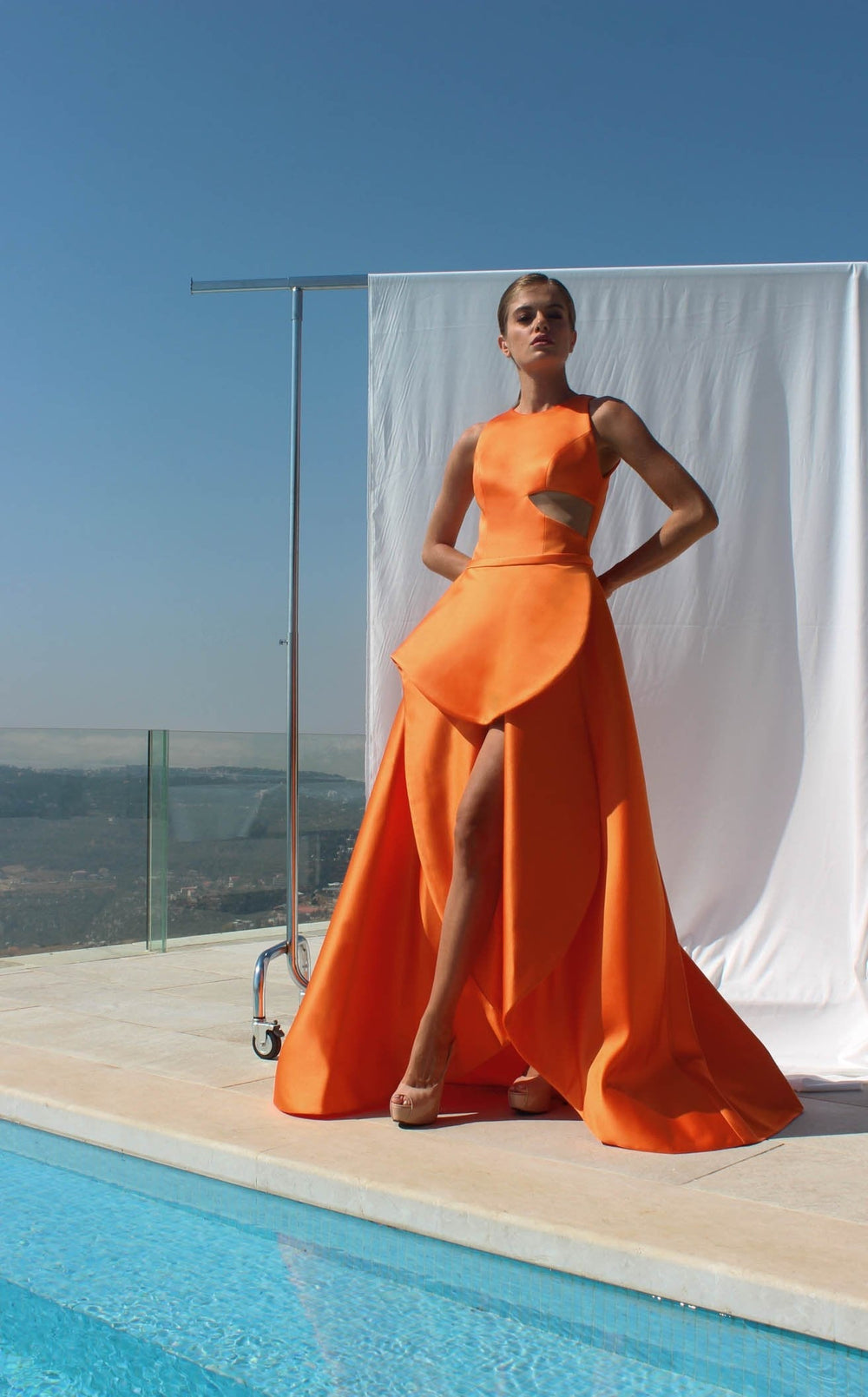 Edward Arsouni Couture SS594 Dress details - VOLAKK