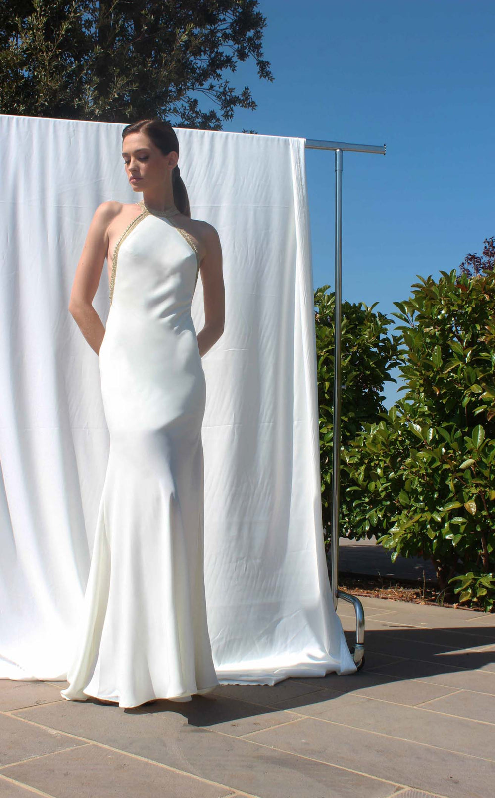 Edward Arsouni Couture SS598 Dress details - VOLAKK