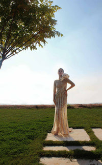 Edward Arsouni Couture SS612 Dress view 2