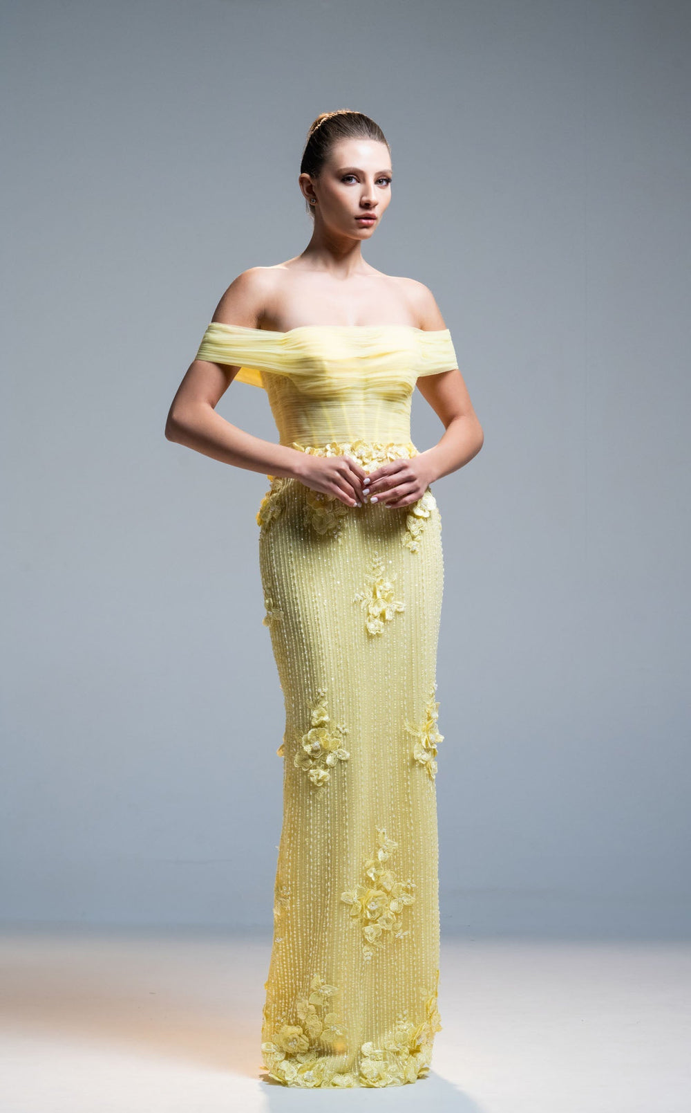 Exquisite Sara Safa SS25001 Dress detail view - VOLAKK