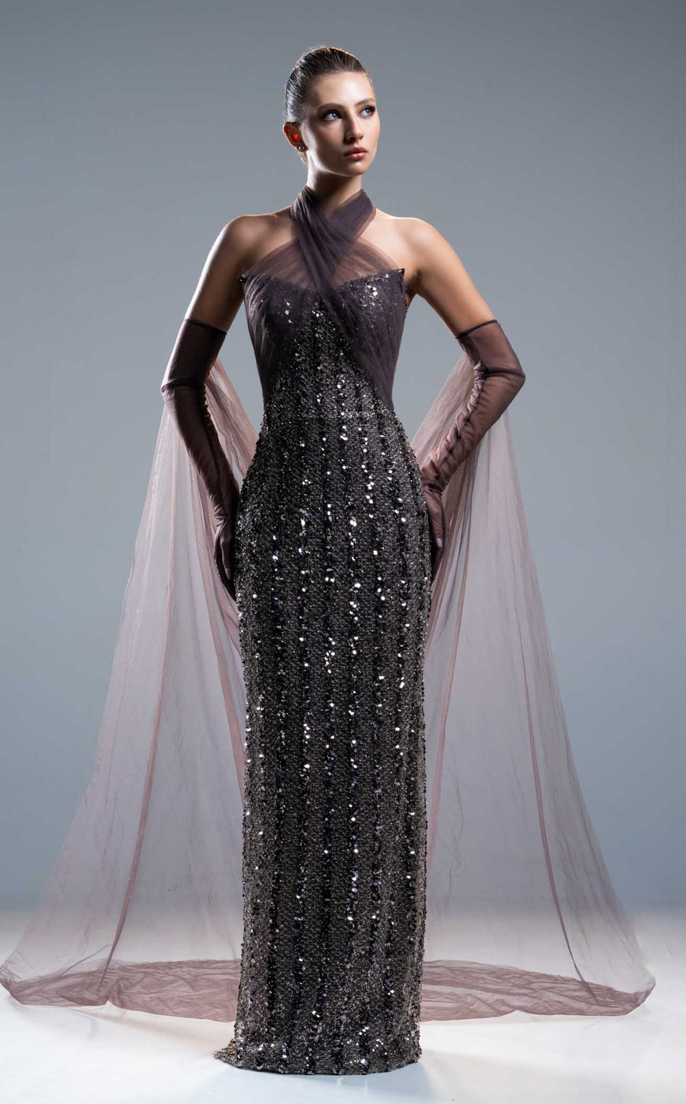 Sara Safa SS25003 Dress details - VOLAKK