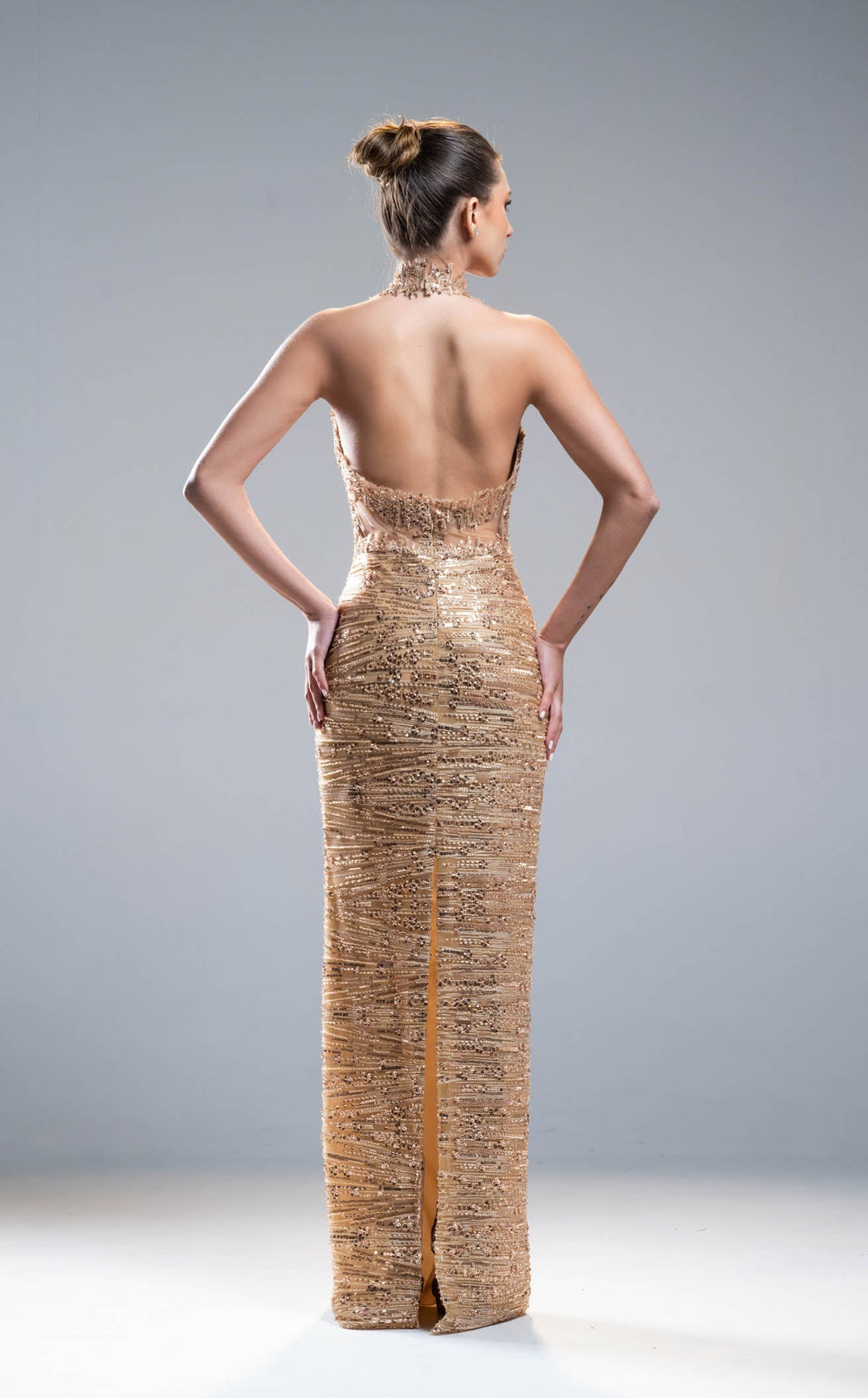 Exquisite Sara Safa SS25010 Dress detail view - VOLAKK