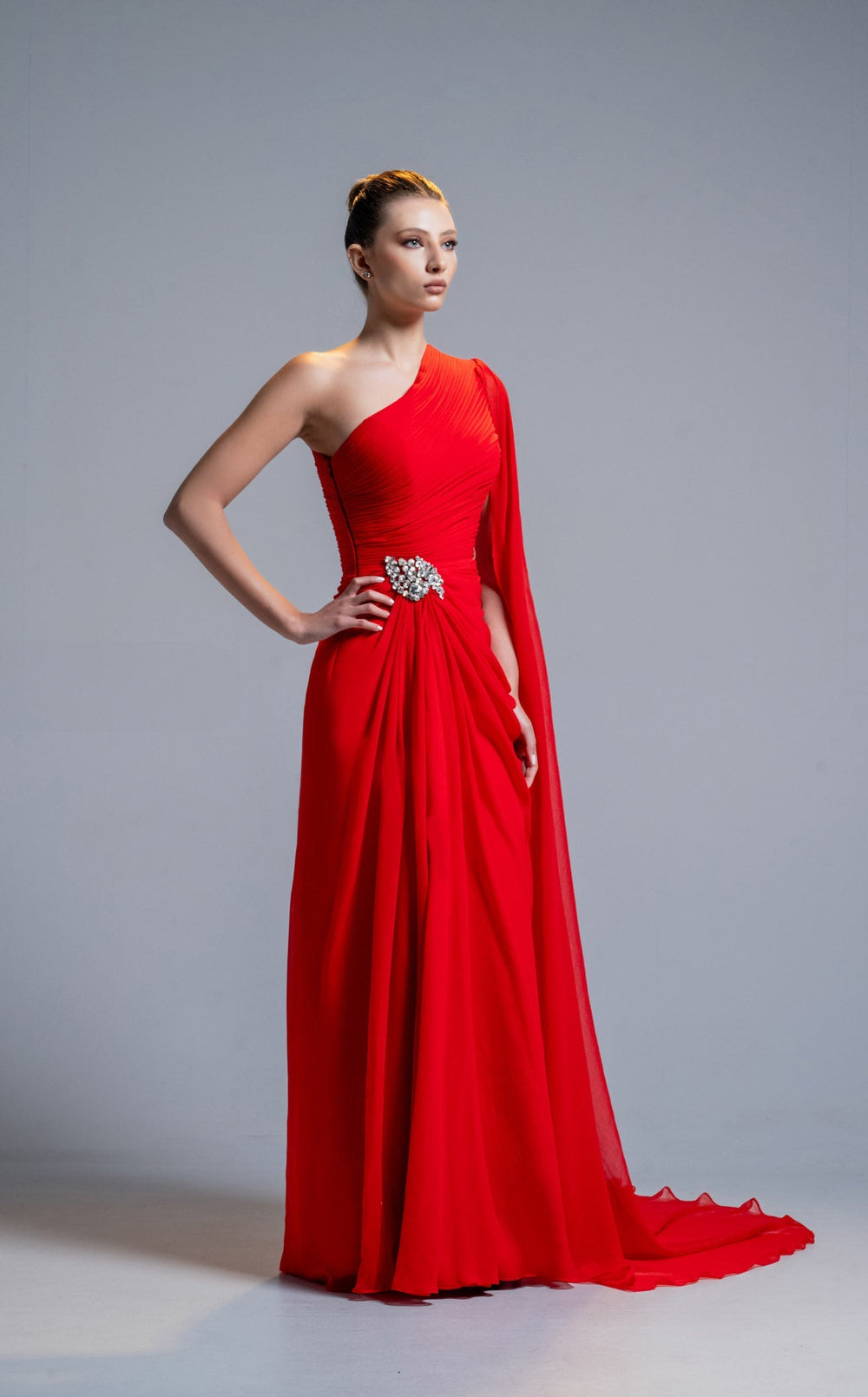 Exquisite Sara Safa SS25011 Dress detail view - VOLAKK