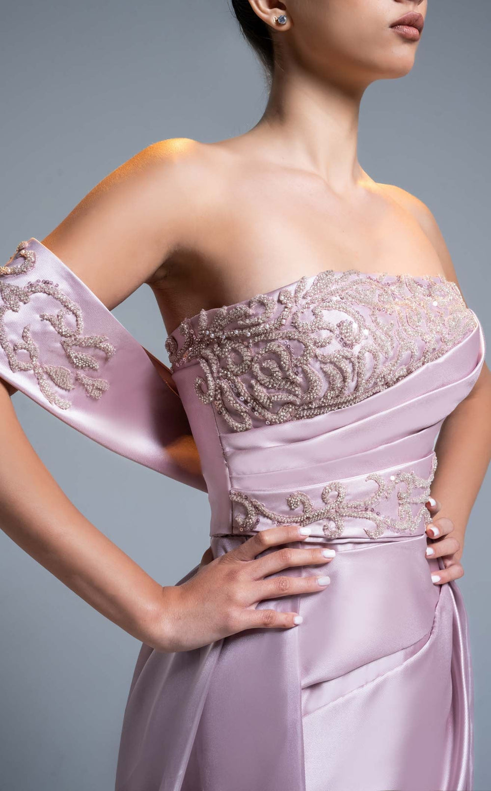 Sara Safa SS25019 Dress details - VOLAKK