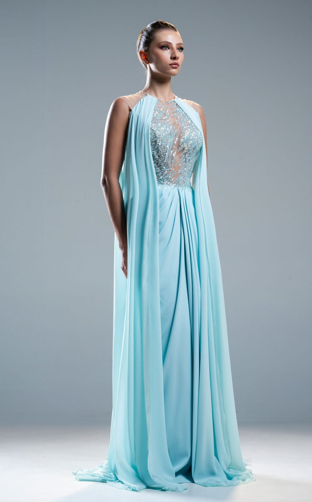 Exquisite Sara Safa SS25024 Dress detail view - VOLAKK