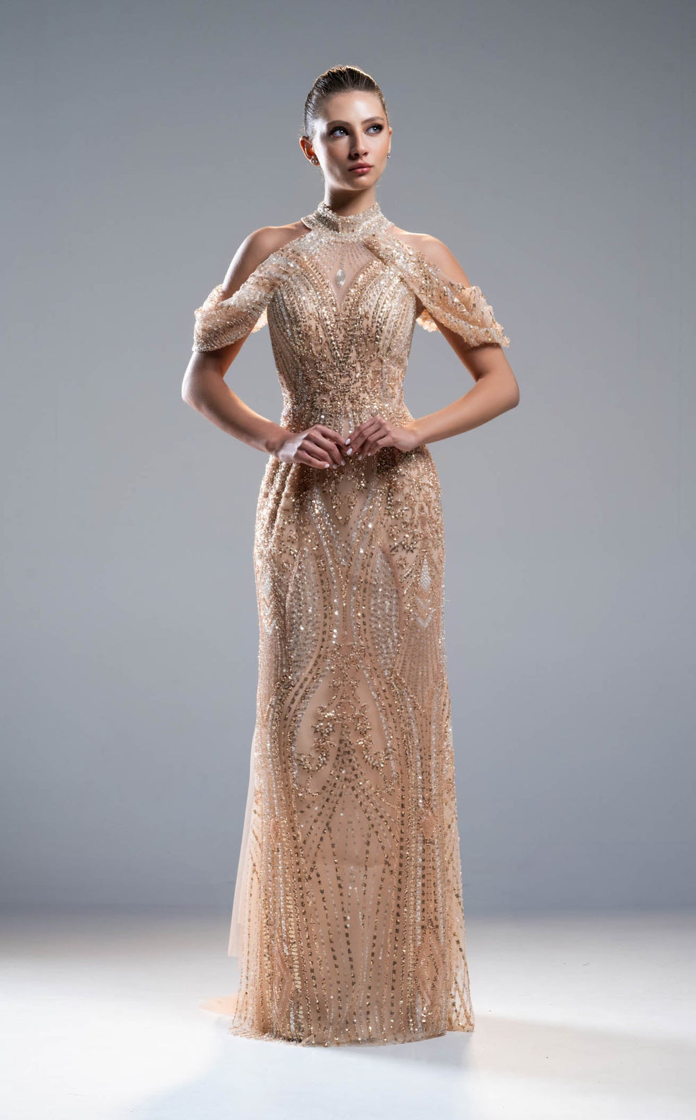 Sara Safa SS25026 Dress details - VOLAKK