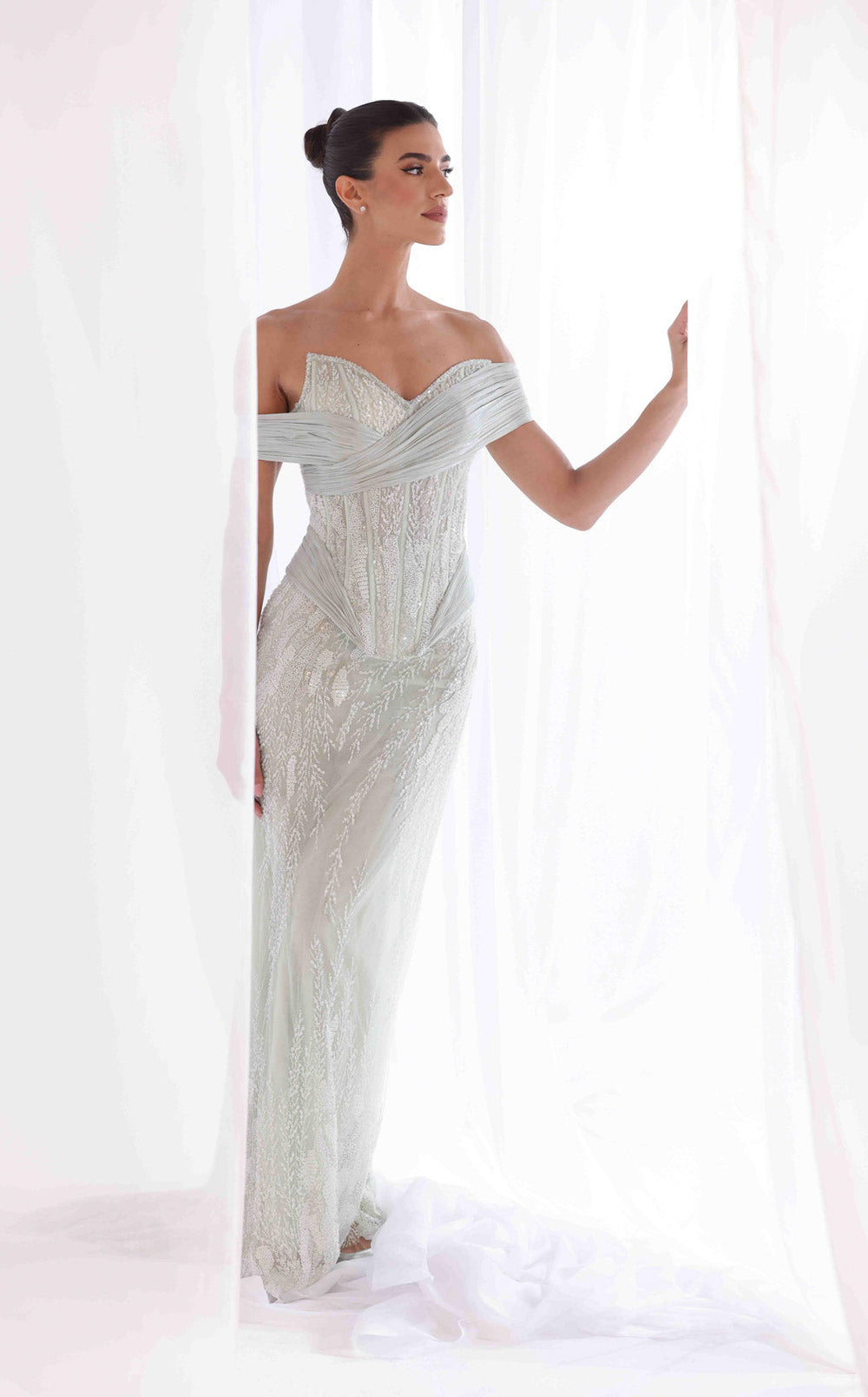 Sara Safa SS26004 Dress details - VOLAKK