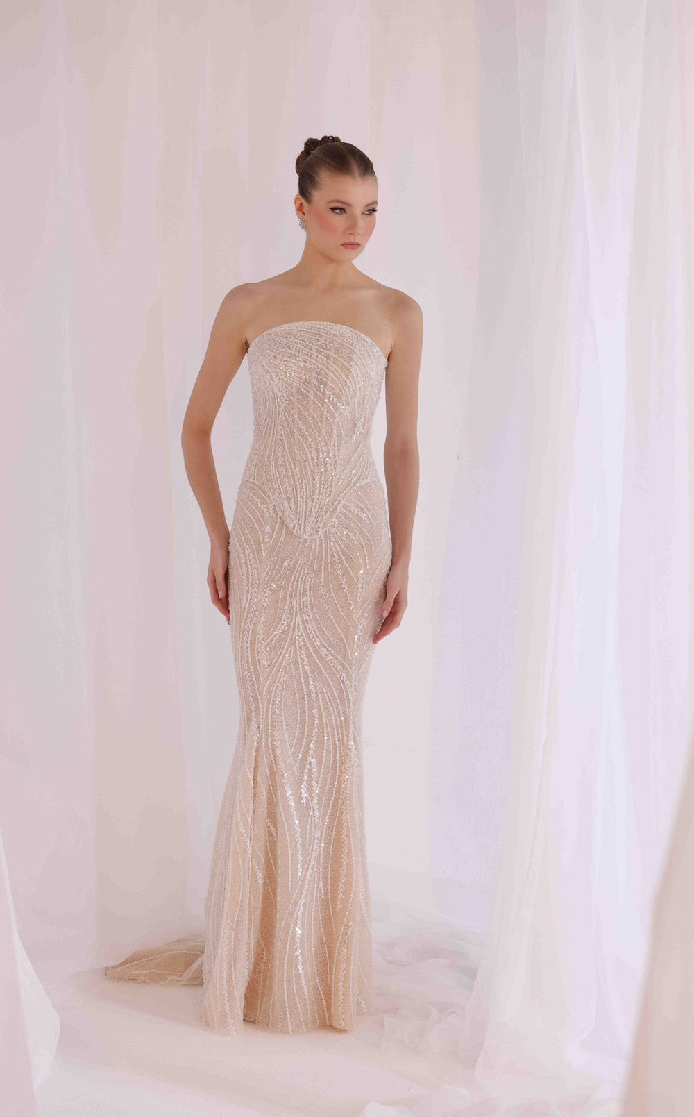 Sara Safa SS26005 Dress details - VOLAKK