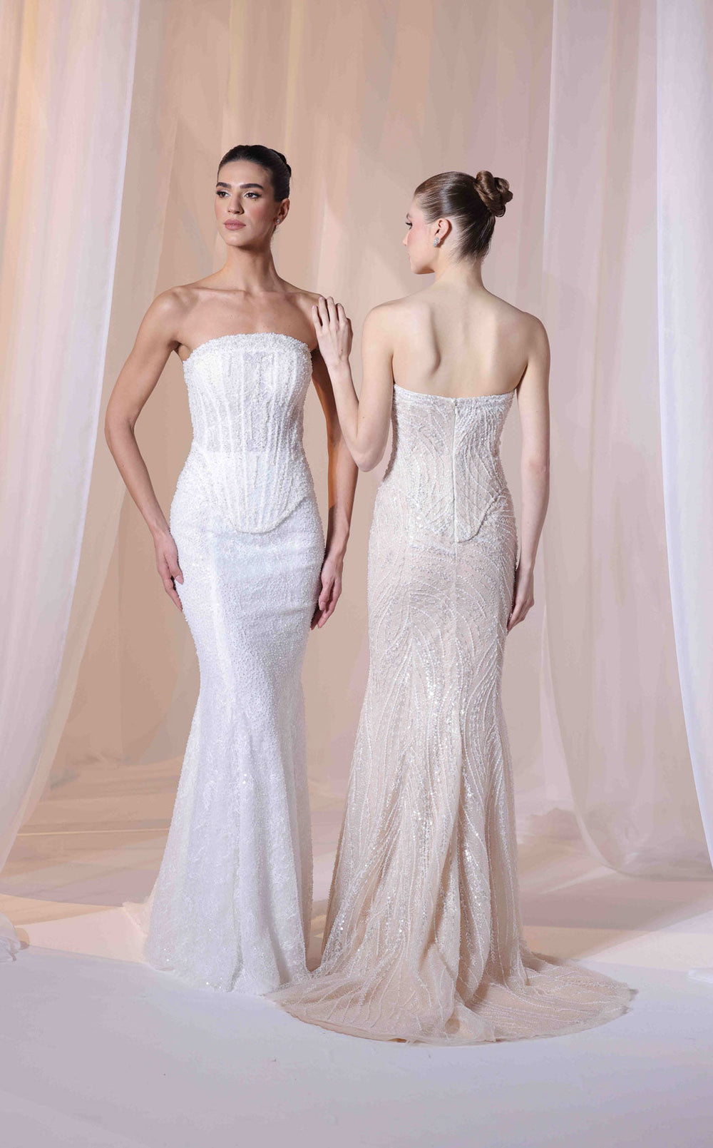 Exquisite Sara Safa SS26006 Dress detail view - VOLAKK
