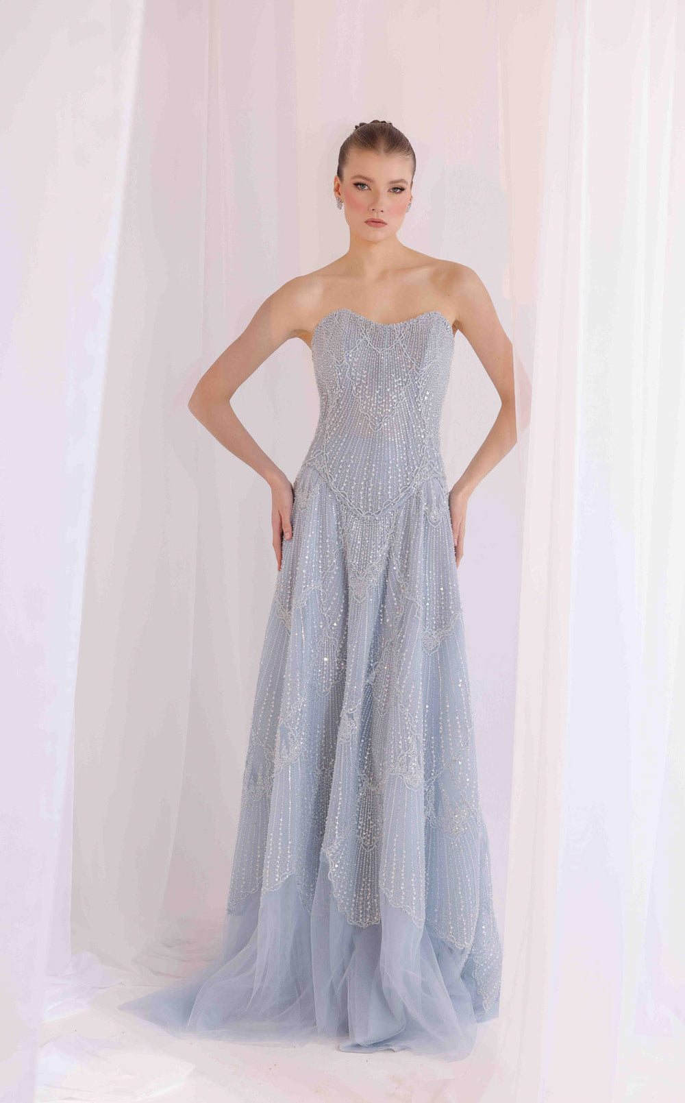Sara Safa SS26009 Dress details - VOLAKK