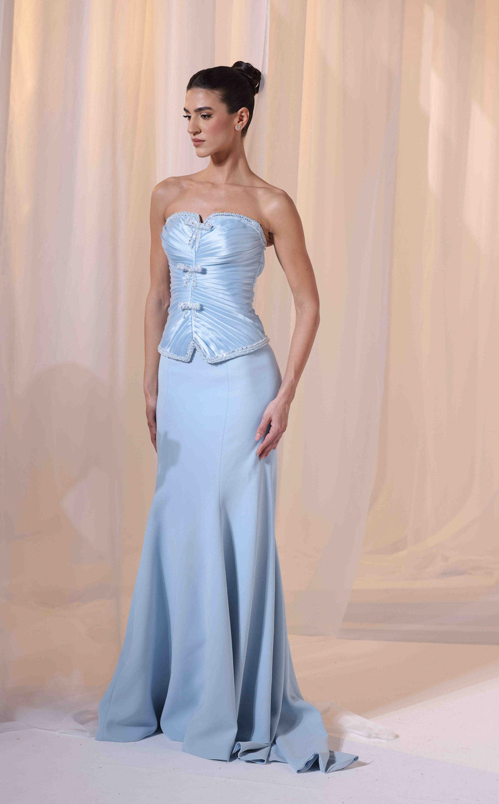 Exquisite Sara Safa SS26019 Dress detail view - VOLAKK