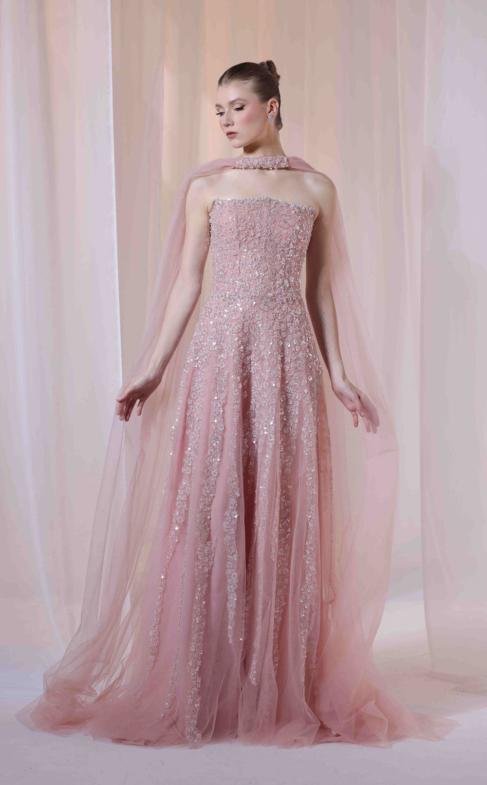 Sara Safa SS26022 Dress details - VOLAKK
