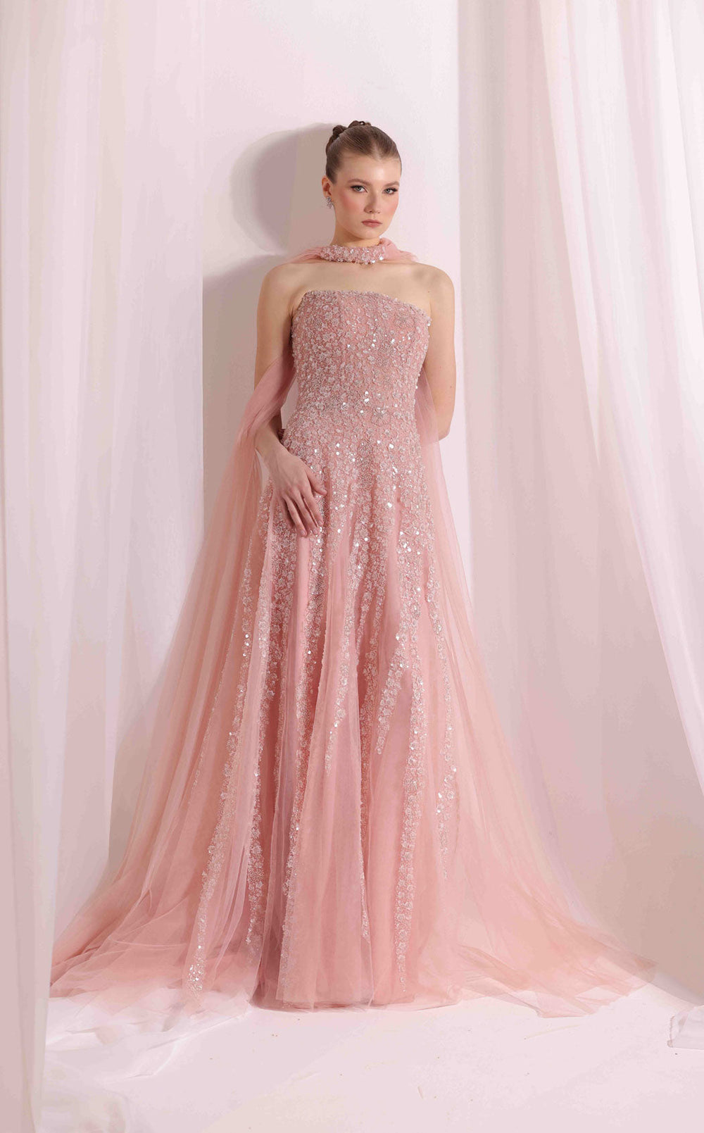 Exquisite Sara Safa SS26022 Dress detail view - VOLAKK