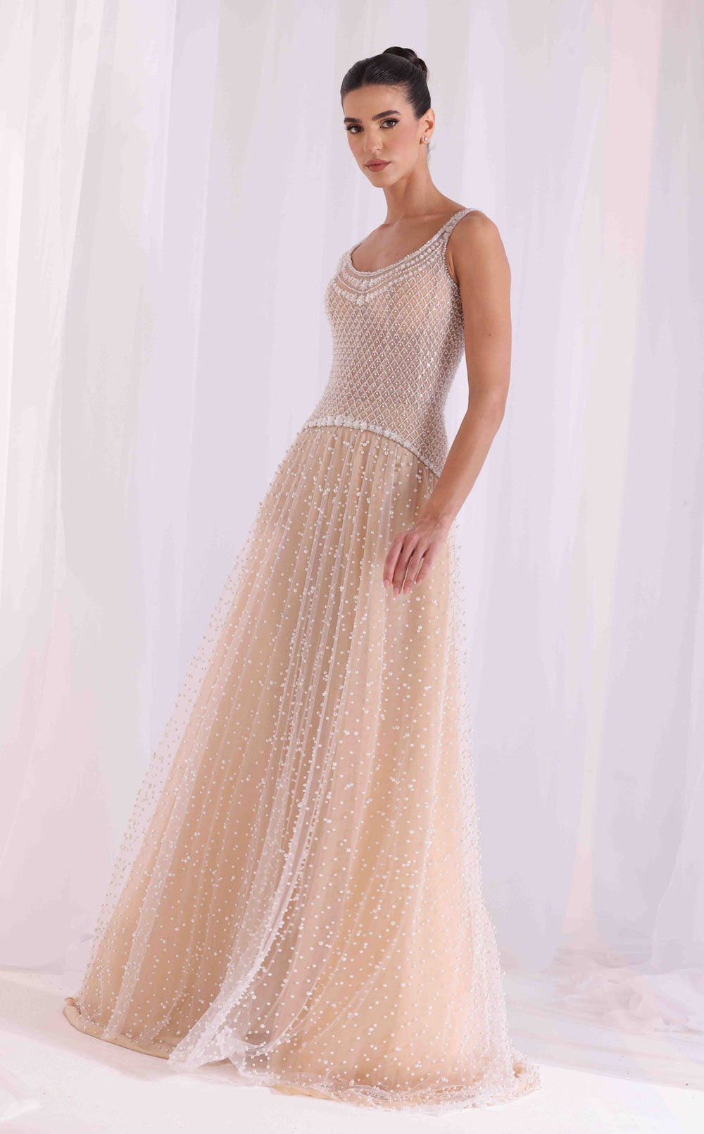 Sara Safa SS26023 Dress details - VOLAKK