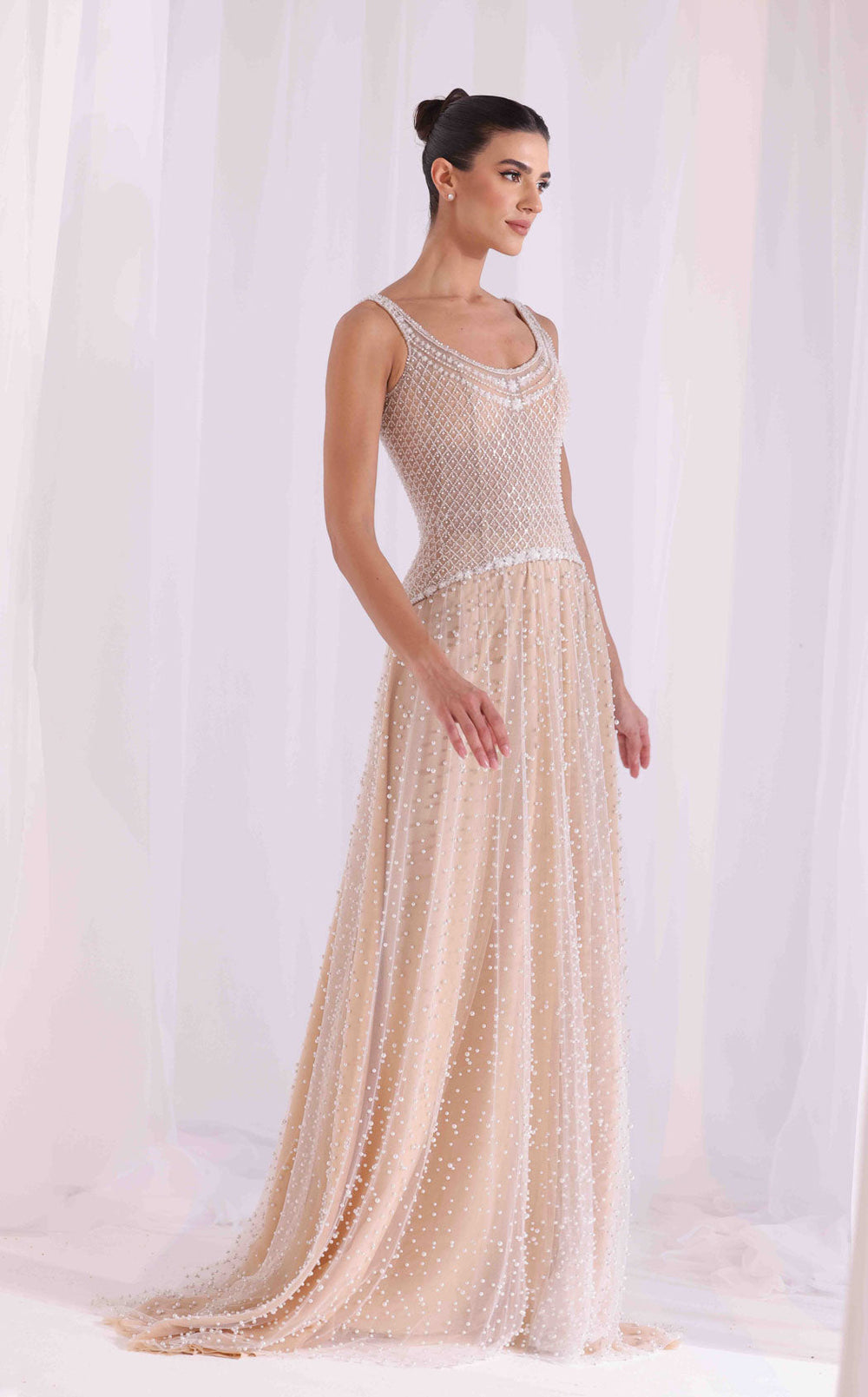 Exquisite Sara Safa SS26023 Dress detail view - VOLAKK