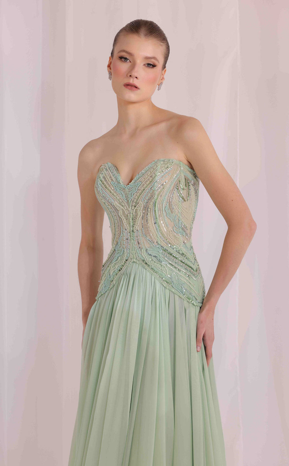 Sara Safa SS26026 Dress details - VOLAKK