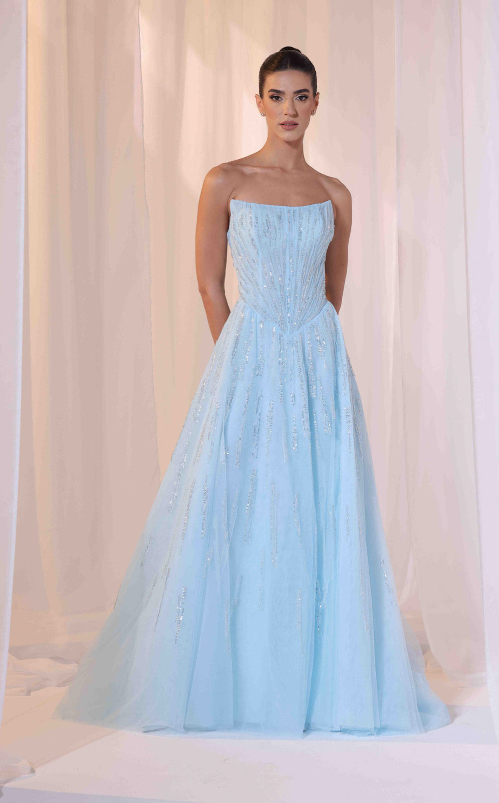 Sara Safa SS26027 Dress details - VOLAKK