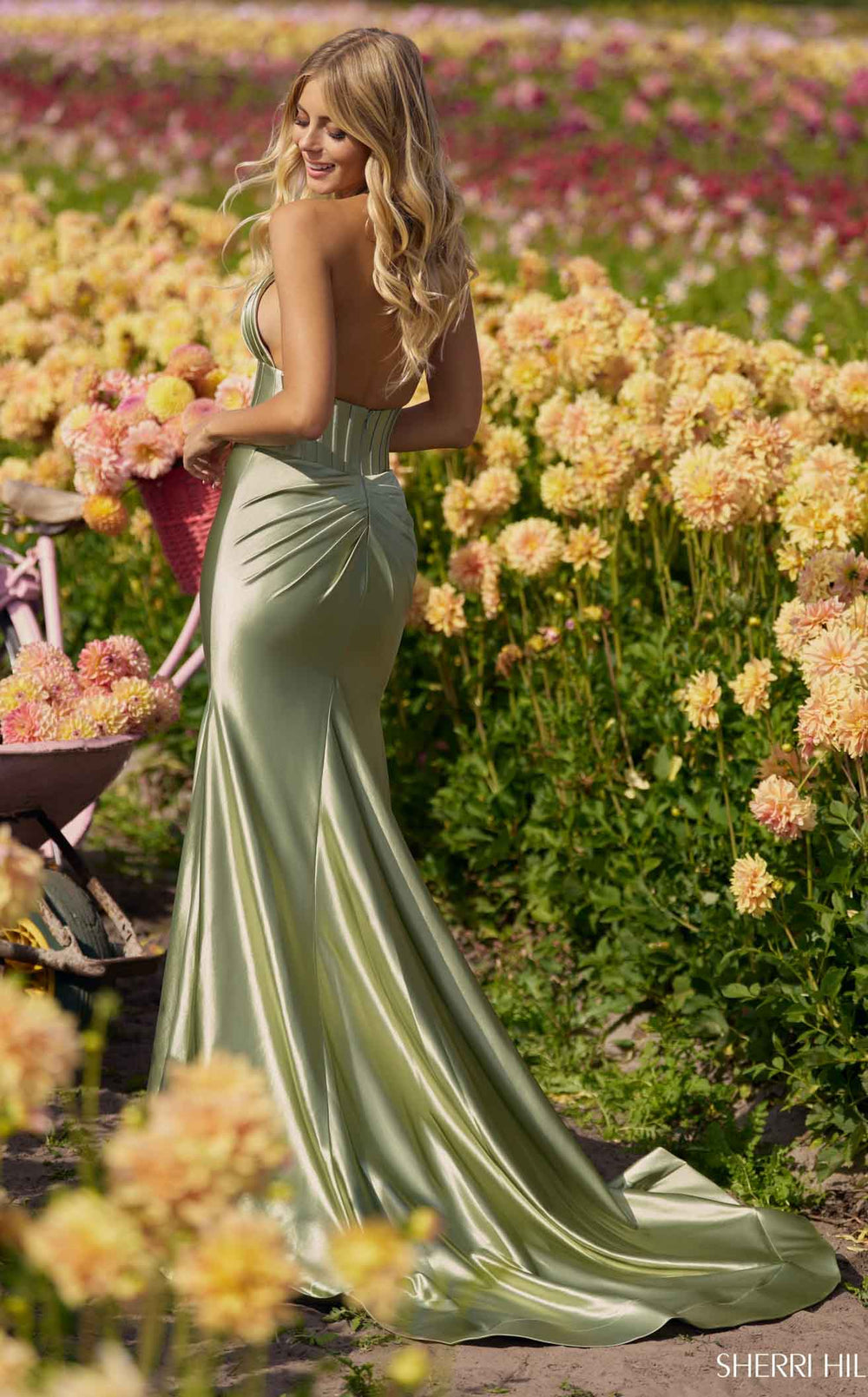 Exquisite Sherri Hill 56167 Dress detail view - VOLAKK