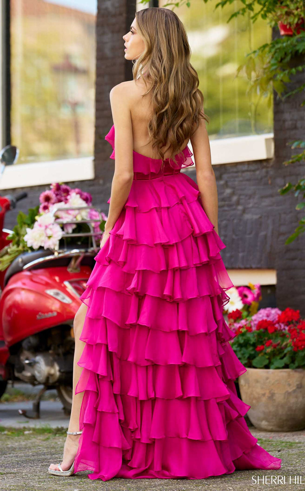 Exquisite Sherri Hill 56229 Dress detail view - VOLAKK