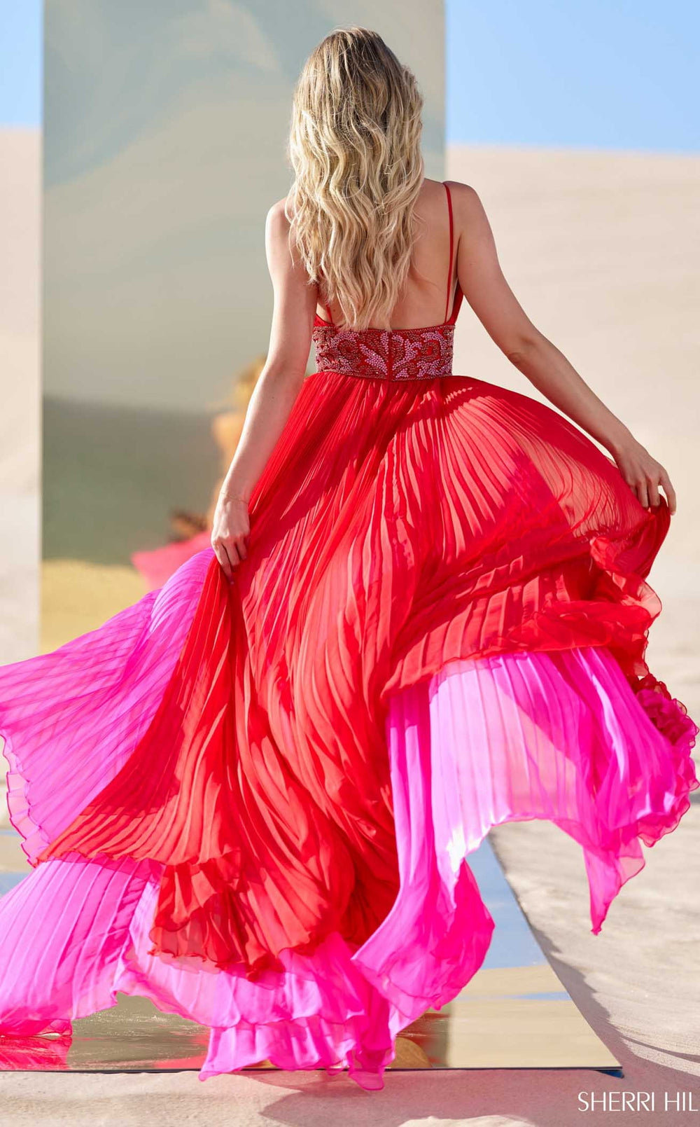 Exquisite Sherri Hill 56700 Dress detail view - VOLAKK