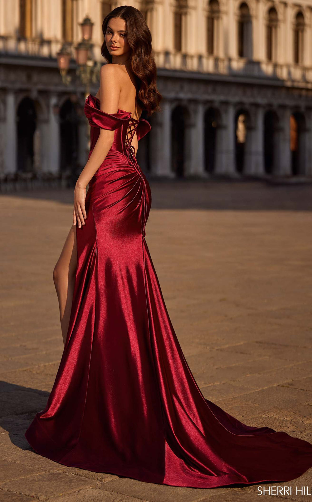 Exquisite Sherri Hill 57253 Dress detail view - VOLAKK