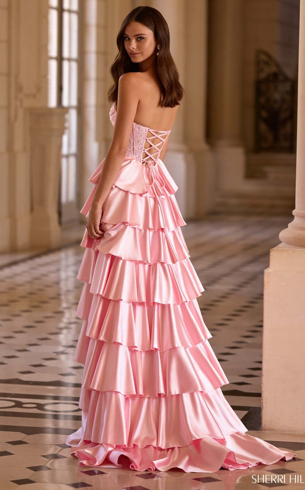 Exquisite Sherri Hill 57556 Dress detail view - VOLAKK