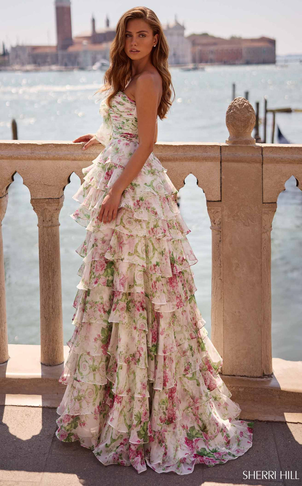 Exquisite Sherri Hill 57614 Dress detail view - VOLAKK