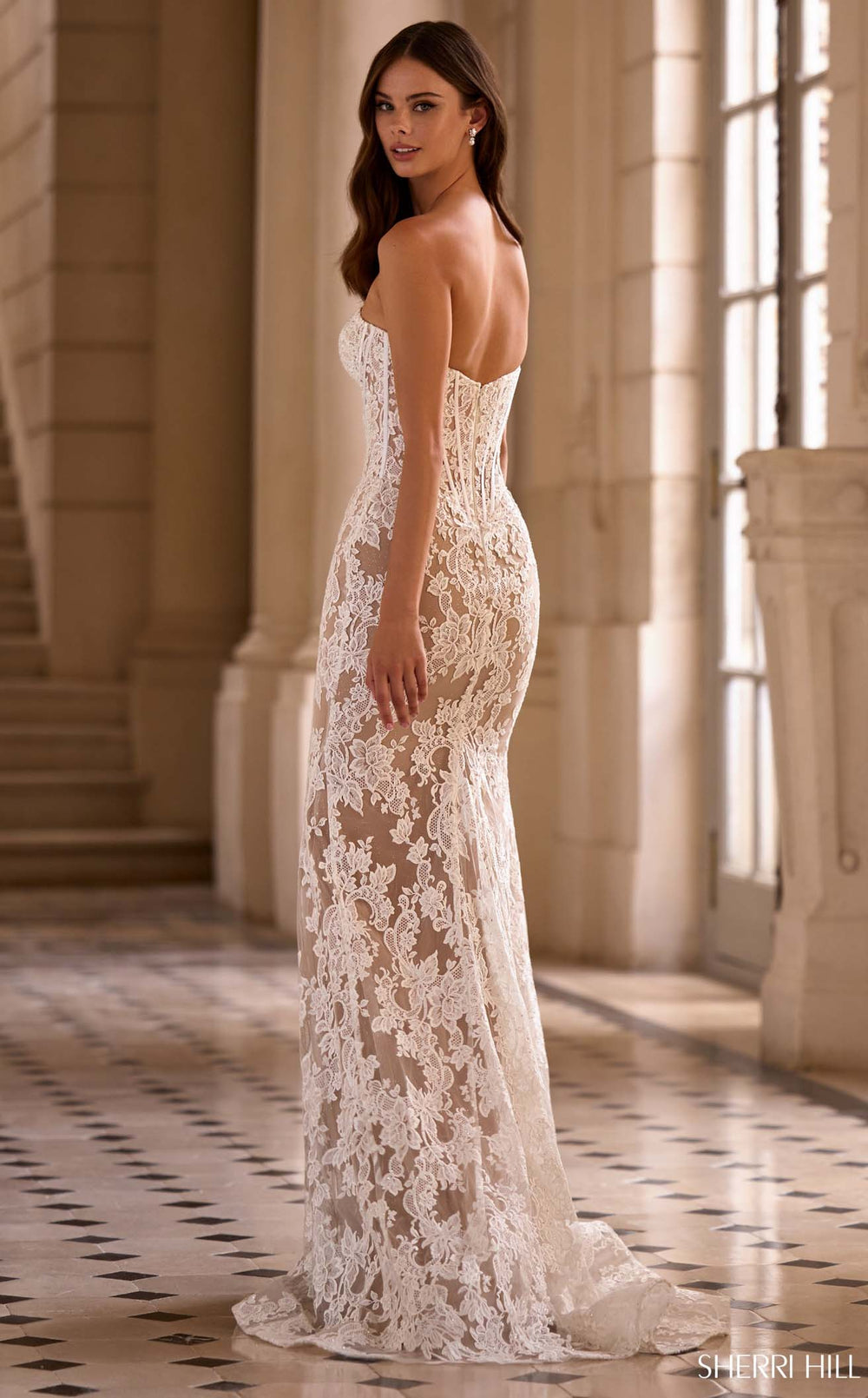 Exquisite Sherri Hill 57685 Dress detail view - VOLAKK