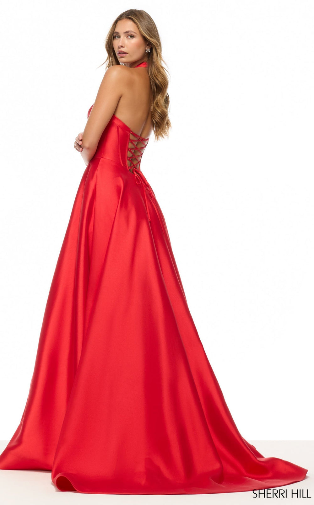 Exquisite Sherri Hill 57737 Dress detail view - VOLAKK
