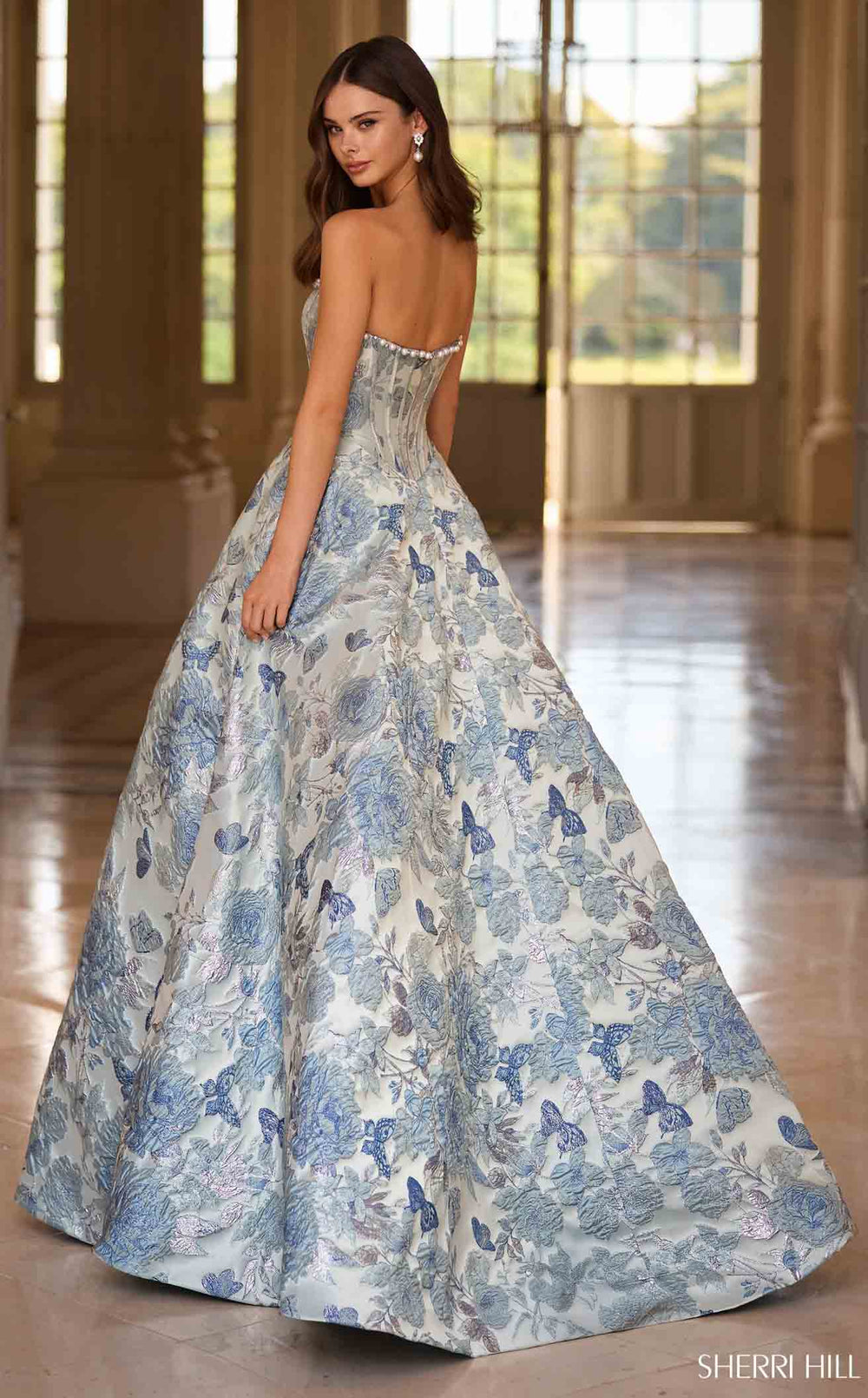 Exquisite Sherri Hill 57741 Dress detail view - VOLAKK