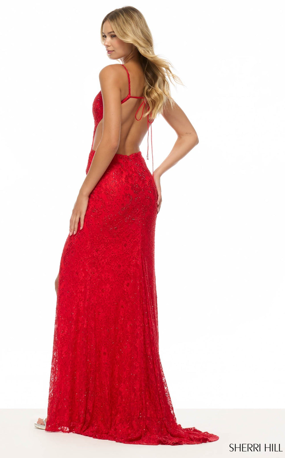 Exquisite Sherri Hill 57744 Dress detail view - VOLAKK