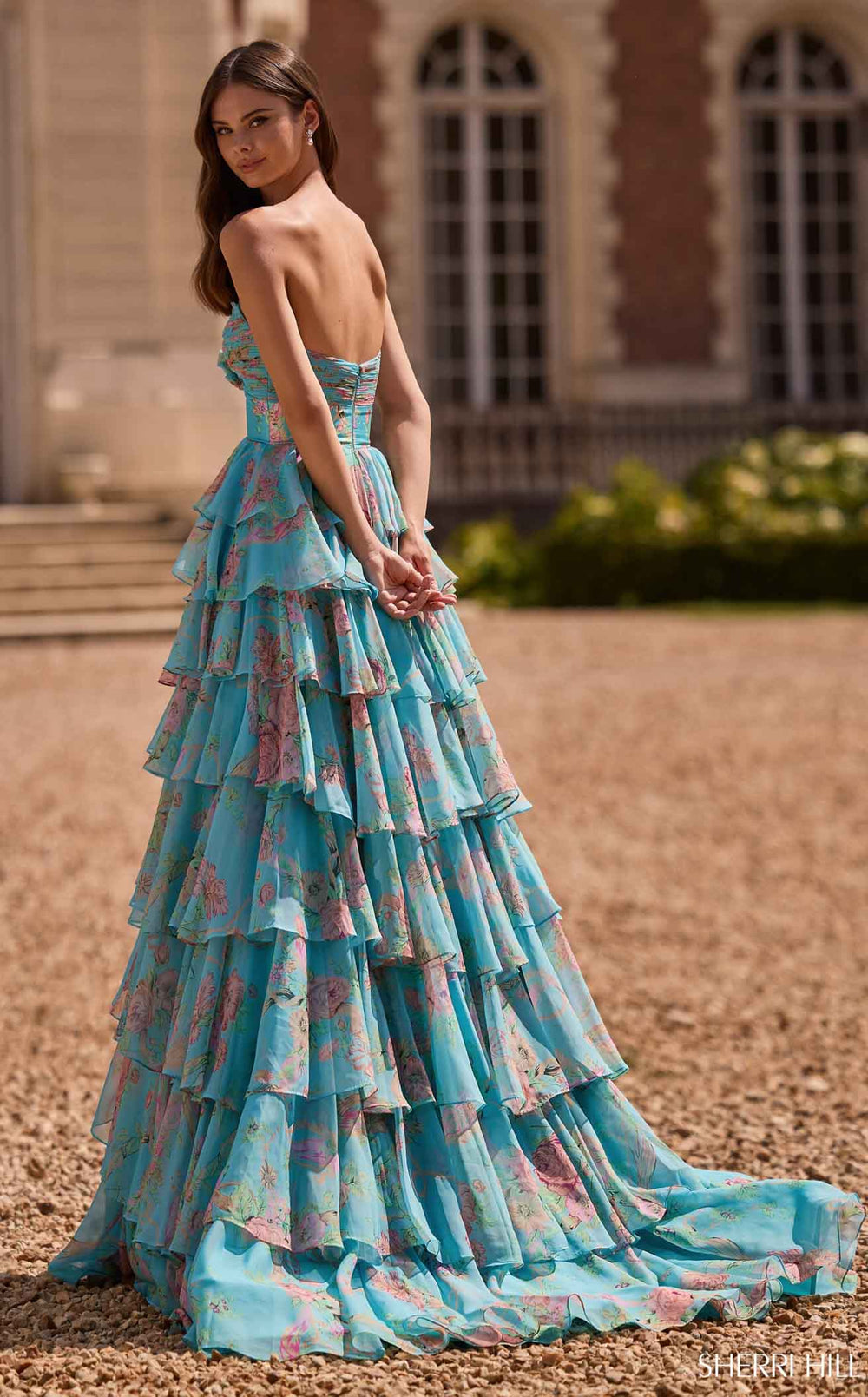 Exquisite Sherri Hill 57775 Dress detail view - VOLAKK